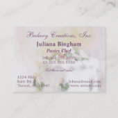 Carte De Visite Art II de gâteau (Dos)