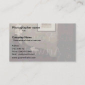 Carte De Visite Art inverse sur le dos (Dos)