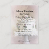 Carte De Visite Art IV de gâteau (Dos)