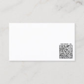 Carte de visite ART Minimaliste MINI (Devant)