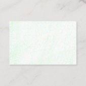 Carte De Visite Art moderne (Dos)