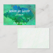 Carte De Visite Art moderne (Devant / Derrière)