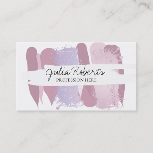 Carte De Visite Art moderne (Devant)