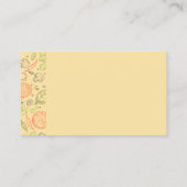 Carte De Visite Art moderne classique Pizza Nom d'entreprise (Dos)