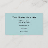 Carte De Visite Art moderne d'amusement de hippie de cool (Dos)