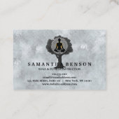 Carte De Visite Art moderne élégant de logo d'arbre de pose de (Dos)