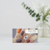 Carte De Visite Art Nail, Technicien Nail (Debout devant)