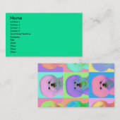 Carte De Visite Art op - Bichon Frise - Cody (Devant / Derrière)