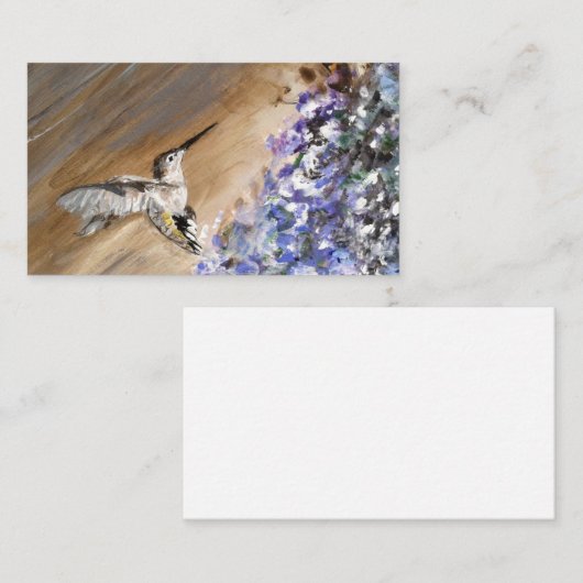 Carte de visite - Art original de Beth (Devant / Derrière)