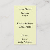 Carte De Visite Art populaire blanc de peinture de hibou de région (Dos)