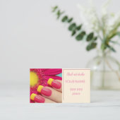 Carte De Visite Art pour ongle (Debout devant)
