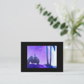 Carte De Visite – Art Synthwave Futuriste (Debout devant)