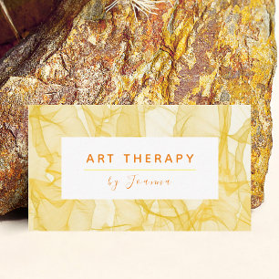 Carte De Visite Art Therapy Ajouter Votre Nom Artistique Créatif M