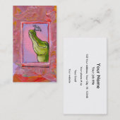 Carte De Visite Art unique d'amusement d'équilibre des forces (Devant / Derrière)