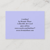 Carte De Visite ArtCard cardinal (Dos)