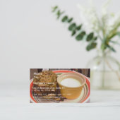 Carte De Visite Artichaut bourré (Debout devant)