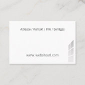 Carte De Visite Artifice carreleur (Dos)