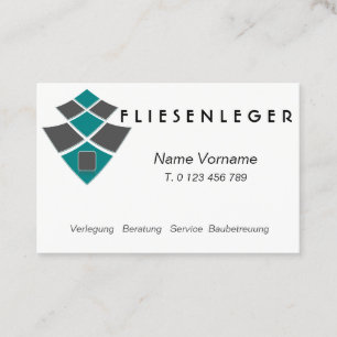 Carte De Visite Artisan