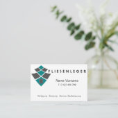 Carte De Visite Artisan (Debout devant)