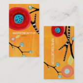 carte de visite artisanal (Devant / Derrière)