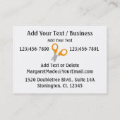 Carte De Visite Artisanat 2 - SRF (Dos)