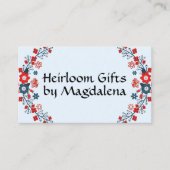 Carte De Visite Artisanat artisanal artisanal (Devant)