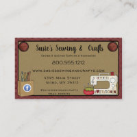 Artisanat de couture de pays primitif rustique