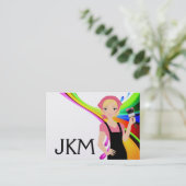 Carte De Visite Artisanat / Peinture - SRF (Debout devant)