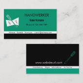 Carte De Visite Artisans (Devant / Derrière)