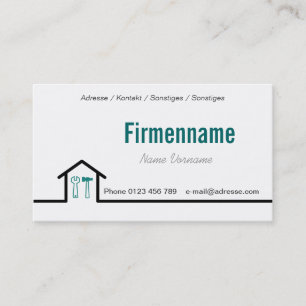 Carte De Visite Artisans