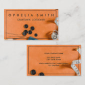 Carte De Visite Artisans | Espace de couturière (Devant / Derrière)