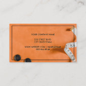 Carte De Visite Artisans | Espace de travail Seamstress (Dos)