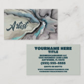 Carte De Visite Artiste (Devant / Derrière)