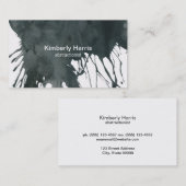 Carte De Visite Artiste (Devant / Derrière)