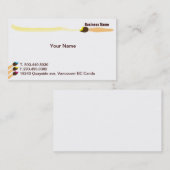 Carte De Visite artiste (Devant / Derrière)