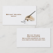 Carte De Visite Artiste (Devant / Derrière)