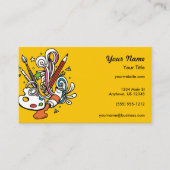 Carte De Visite Artiste (Devant)