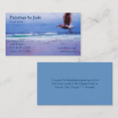 Carte de visite artiste (Devant / Derrière)