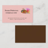 Carte De Visite Artiste (Devant / Derrière)