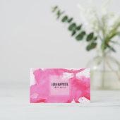 Carte De Visite Artiste | Aquarelle (Debout devant)