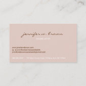 Carte De Visite Artiste céramique sculpture outil Porcelaine Poter (Dos)