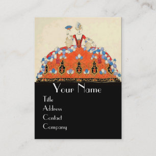 CARTE DE VISITE ARTISTE DE DESIGNER MAKEUP DE LA MODE LADANGE ORAN