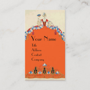 CARTE DE VISITE ARTISTE DE DESIGNER MAKEUP DE LA MODE LADANGE ORAN