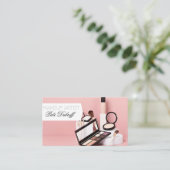 Carte De Visite Artiste de maquillage (Debout devant)