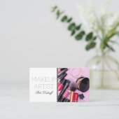 Carte De Visite Artiste de maquillage (Debout devant)