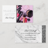 Carte De Visite Artiste de maquillage (Devant / Derrière)