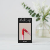 Carte De Visite Artiste de maquillage (Debout devant)