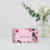 Carte De Visite Artiste de maquillage (Debout devant)