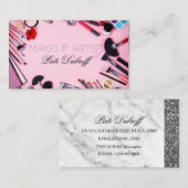 Carte De Visite Artiste de maquillage (Devant / Derrière)