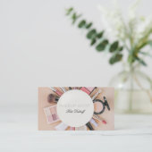 Carte De Visite Artiste de maquillage (Debout devant)